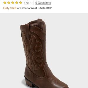 Brown Western Boots